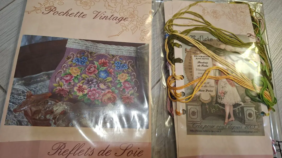 Reflets de Soie Pochette Vintaqe — схемы и наборы