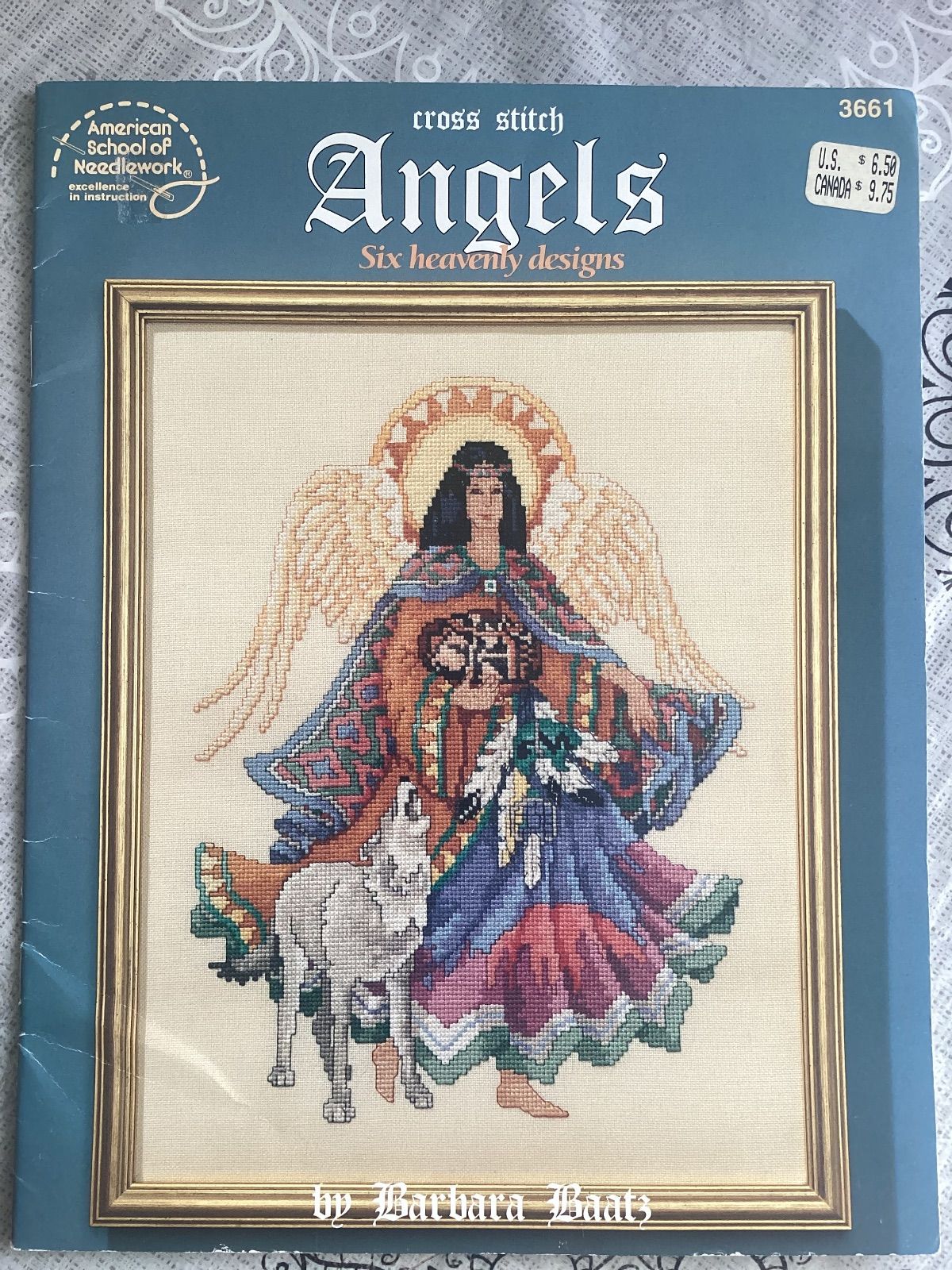 Буклет схем для вышивки Angels