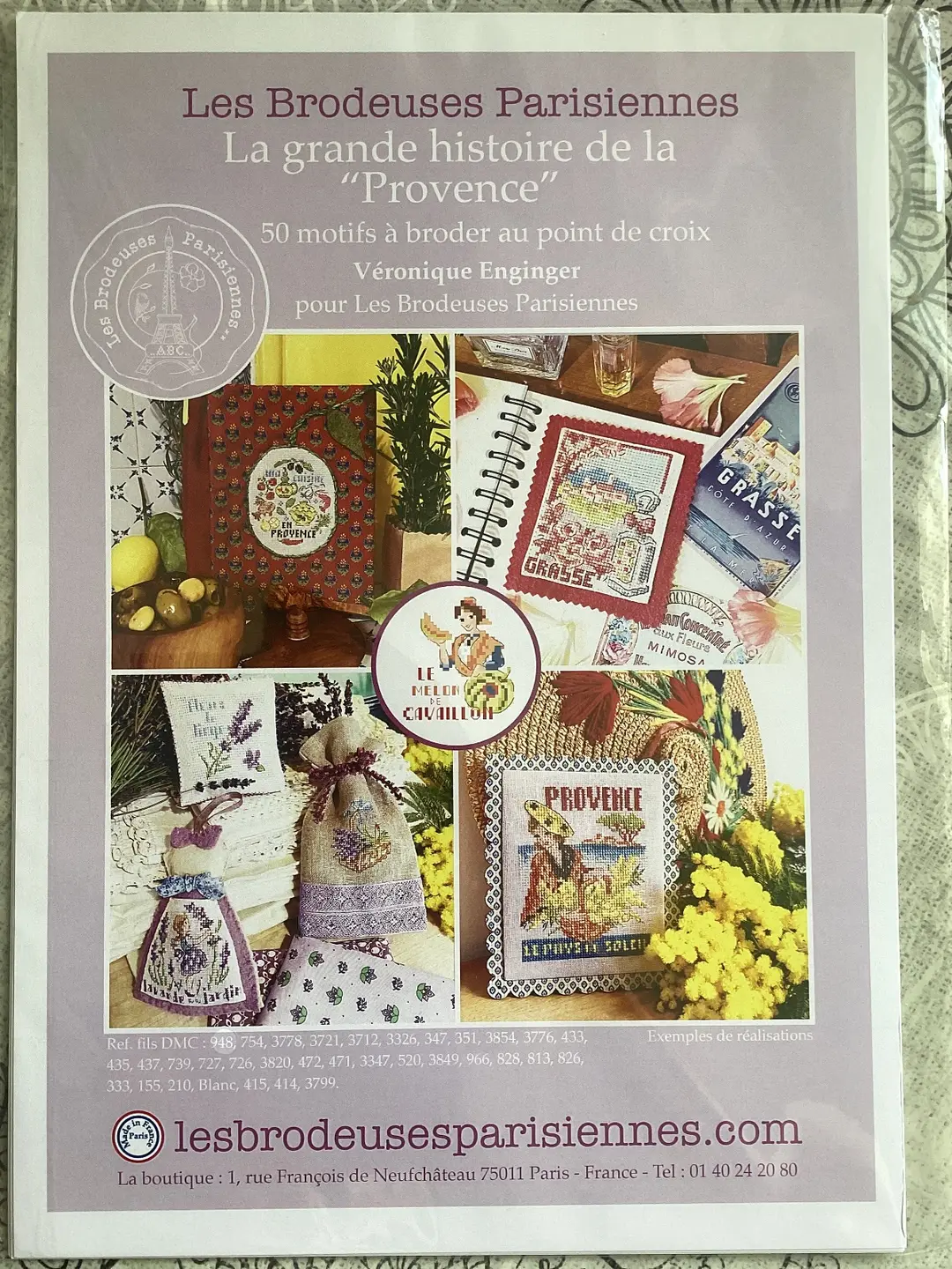 Парижские вышивальщицы Набор схем для вышивки тема Provence — схемы и наборы