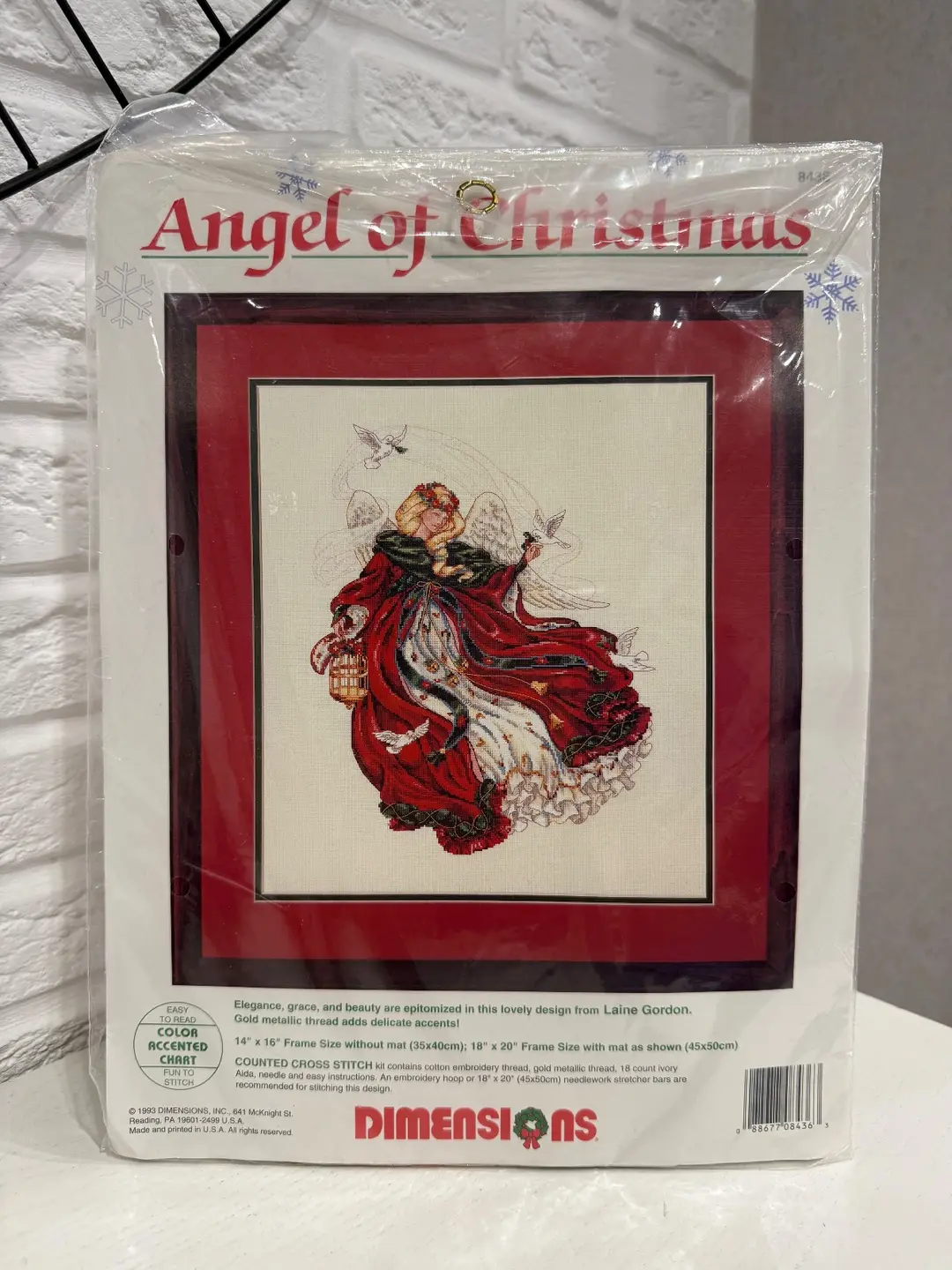 Dimensions Angel of Christmas 8436 — схемы и наборы
