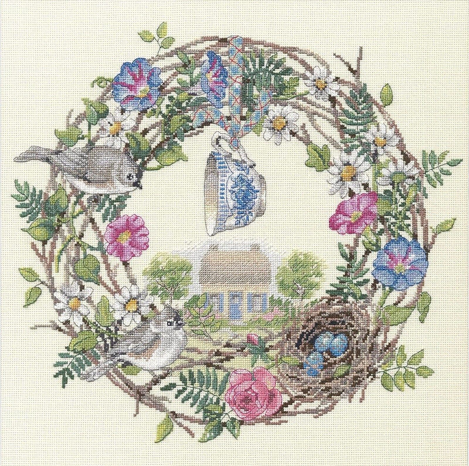 70-35427 "Cottage Wreath/Венок для коттеджа"
