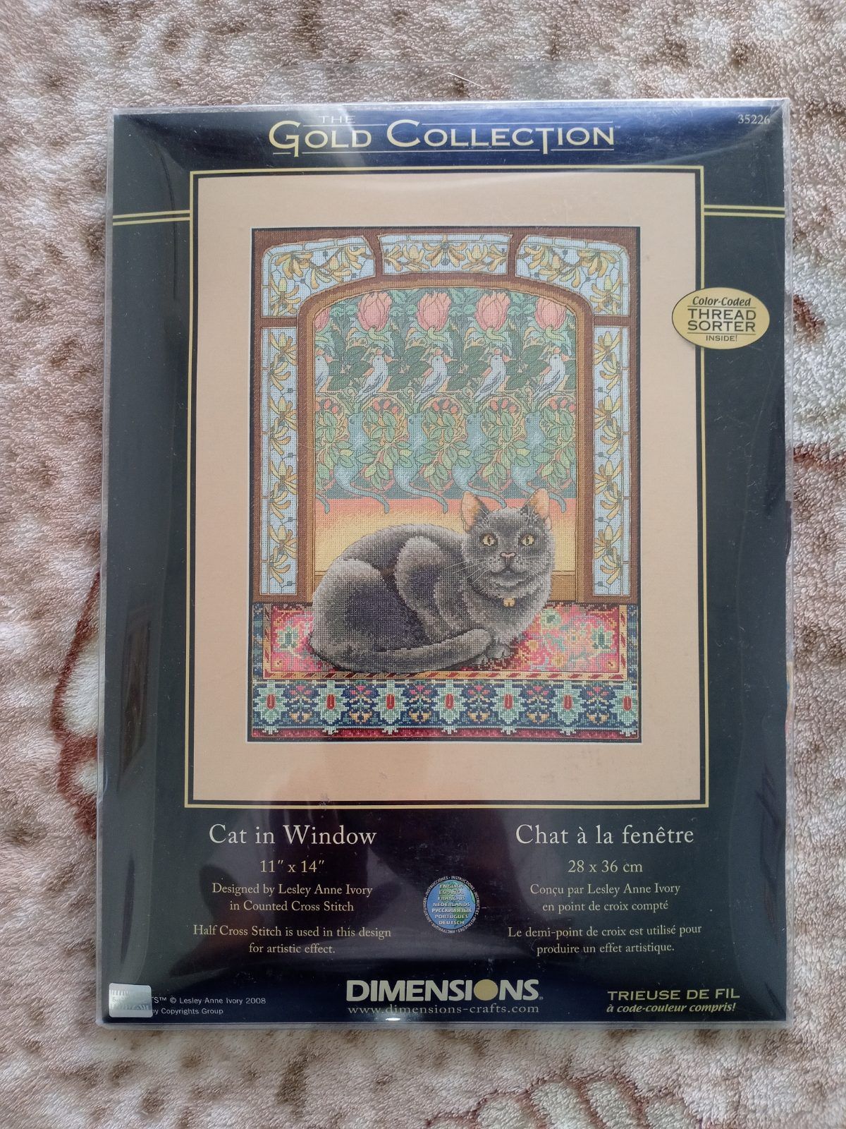 Dimensions 35226 Cat in Window